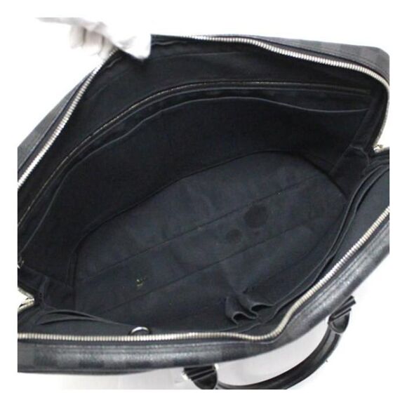 Louis Vuitton Porte Document Voyage Briefcase Business Bag Damier Graphite - Picture 4 of 7